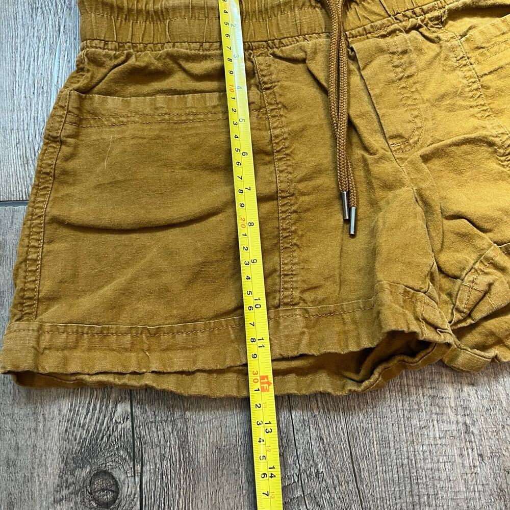 Athleta Cabo Linen 4" Shorts Women's Size 0‎ - Picture 5 of 6